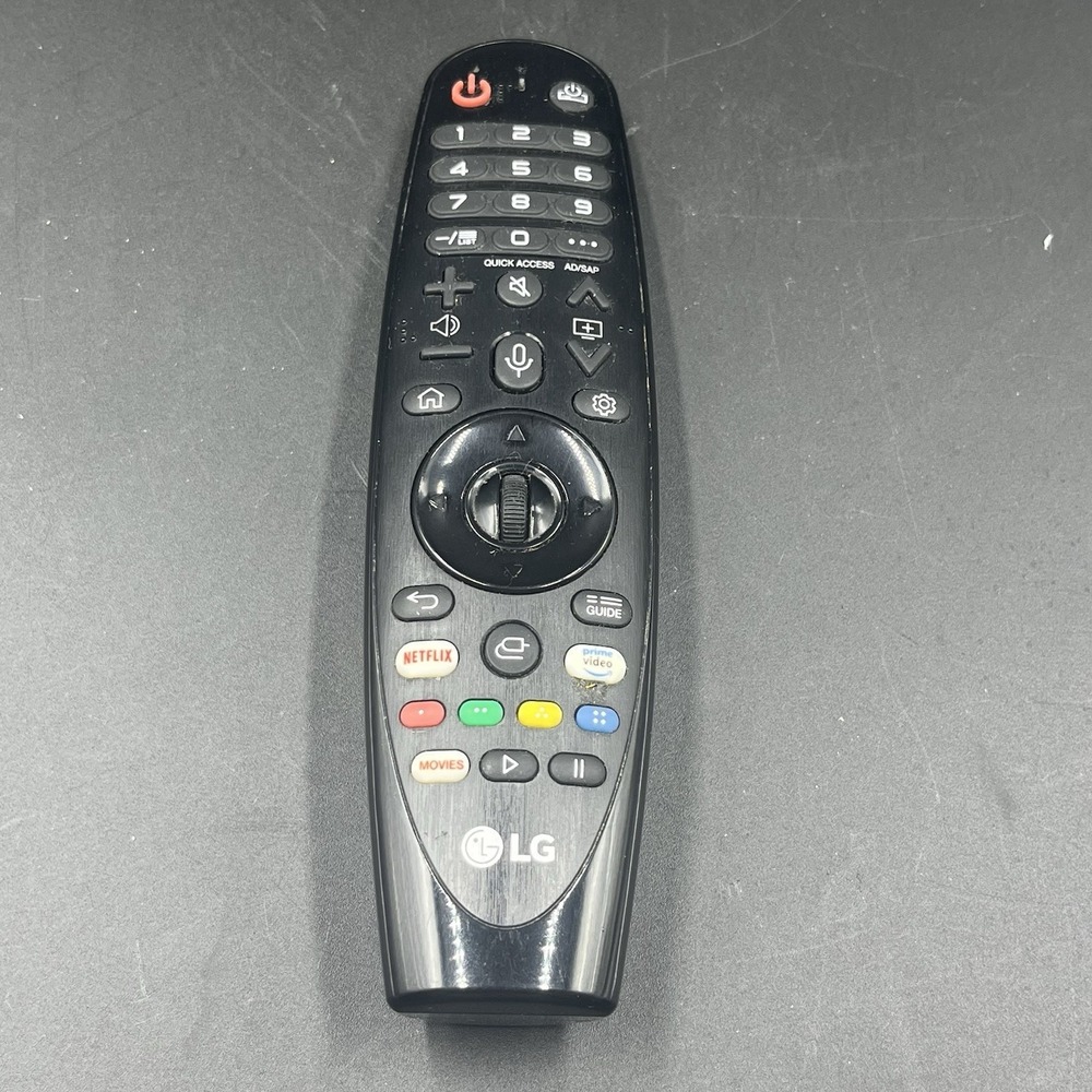 LG AN-MR19BA OEM Magic Remote Control with Netflix and Prime buttons